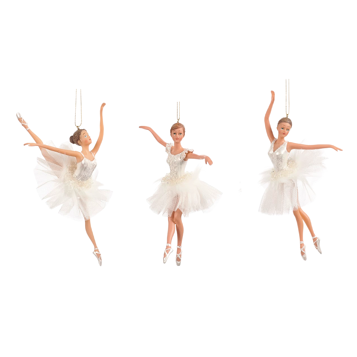 Swan Lake Ballet Troupe 19cm (Set of 3)