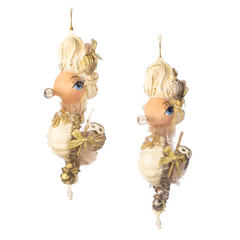 Marie Antoinette Seahorse Ornament 17cm