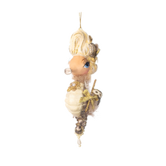 Marie Antoinette Seahorse Ornament 17cm