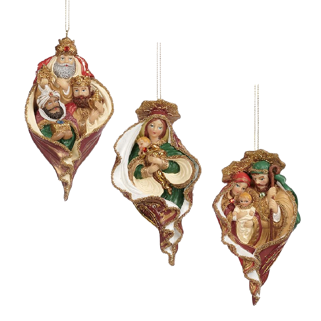 Holy Family Kings Madonna Christmas 12.5cm (Set of 3)