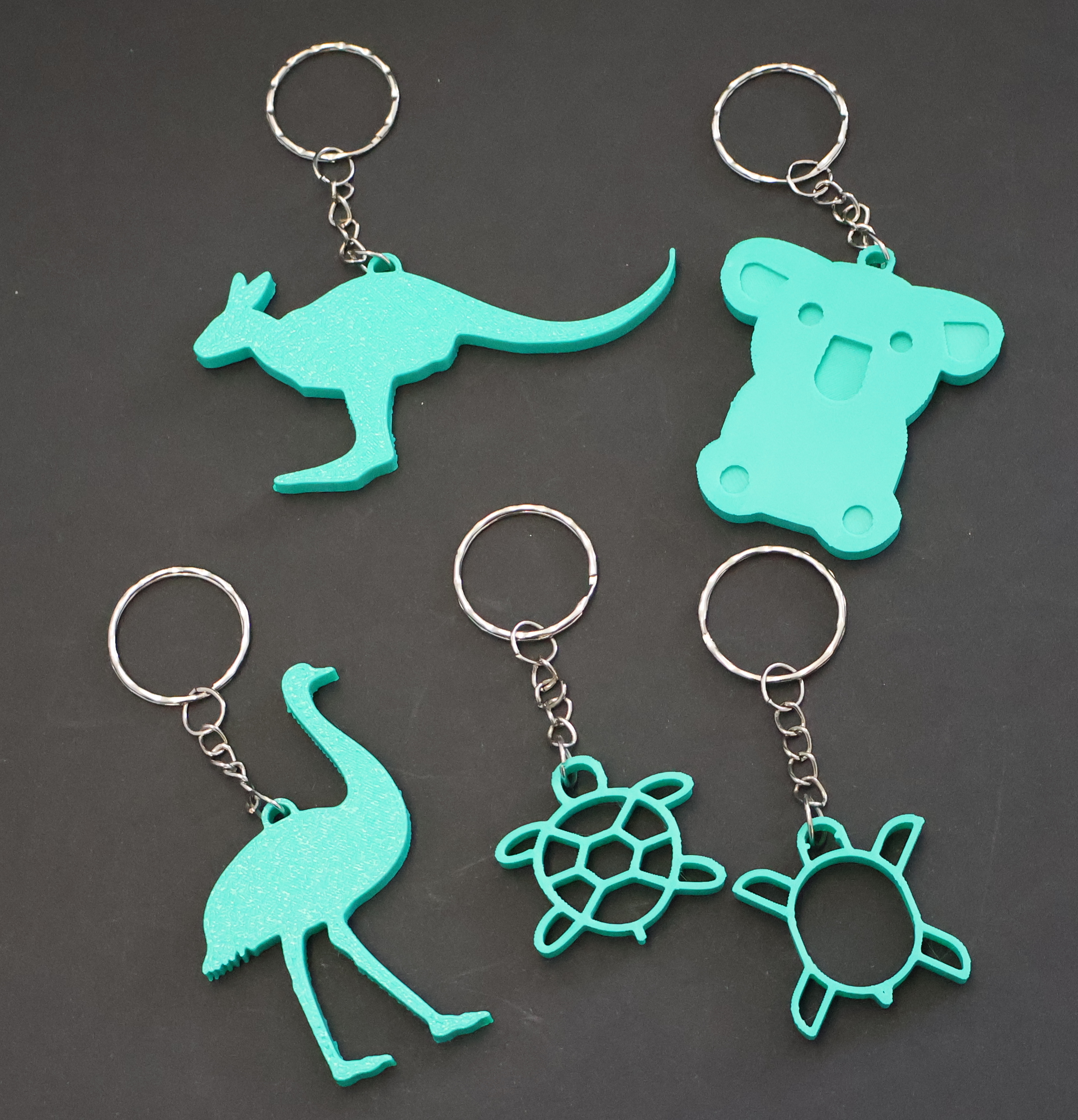 Australian Animal Keyrings