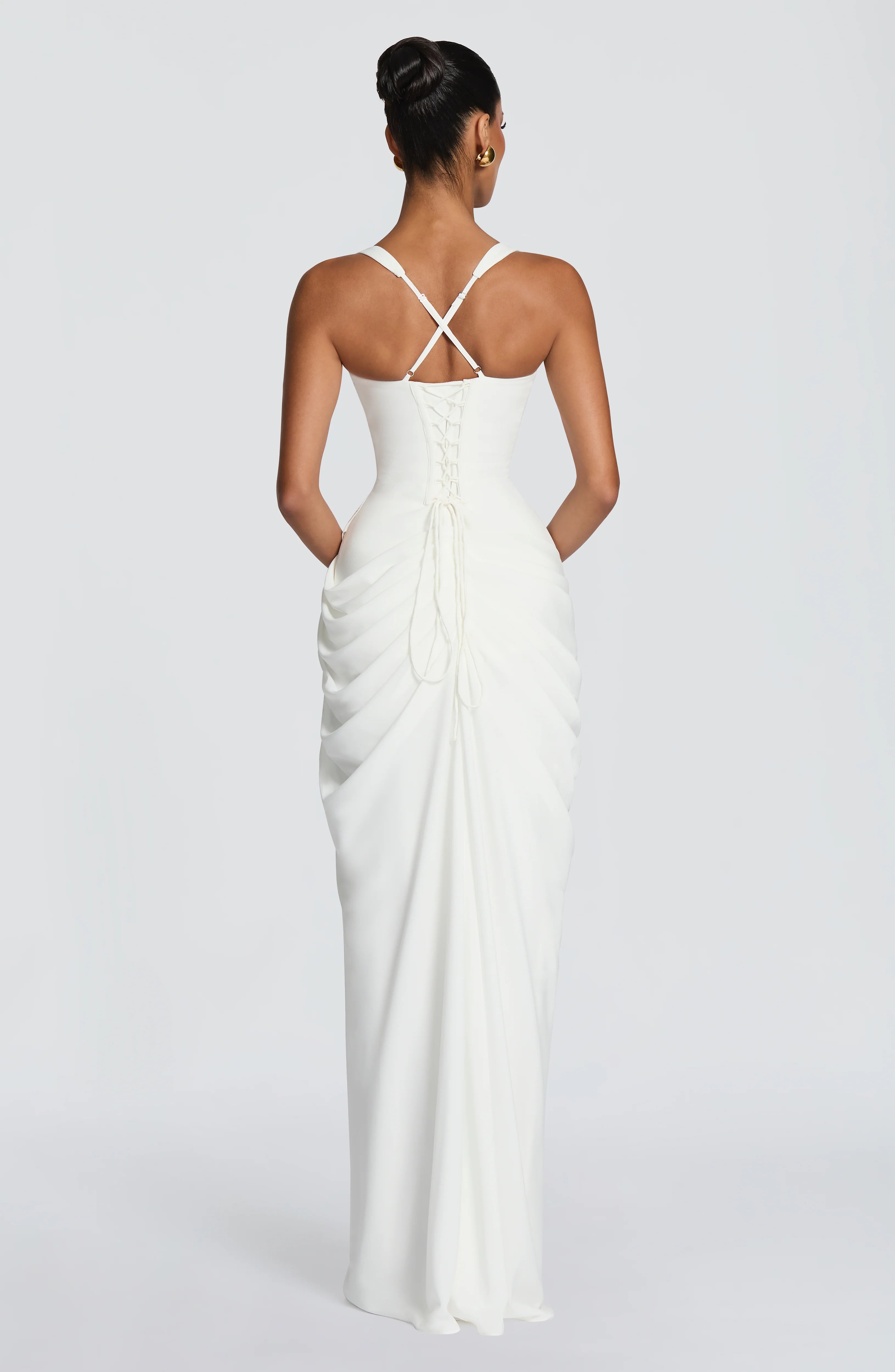 Elara Maxi Dress - Ivory