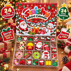 24-Day Christmas Countdown Calendar Blind Box – DIY Tear-Off Advent Calendar