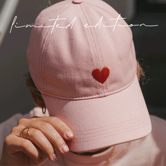 Limited Edition Cap Oh happy day rosa