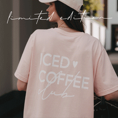 Limited Edition T-Shirt Iced coffee club