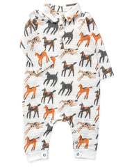 Giddy-Up Teddy Buttondown Romper