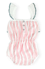 Pink Surf Willa Bubble Romper