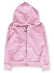 Candy Pink Zip Tully Hoodie