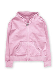 Candy Pink Zip Tully Hoodie