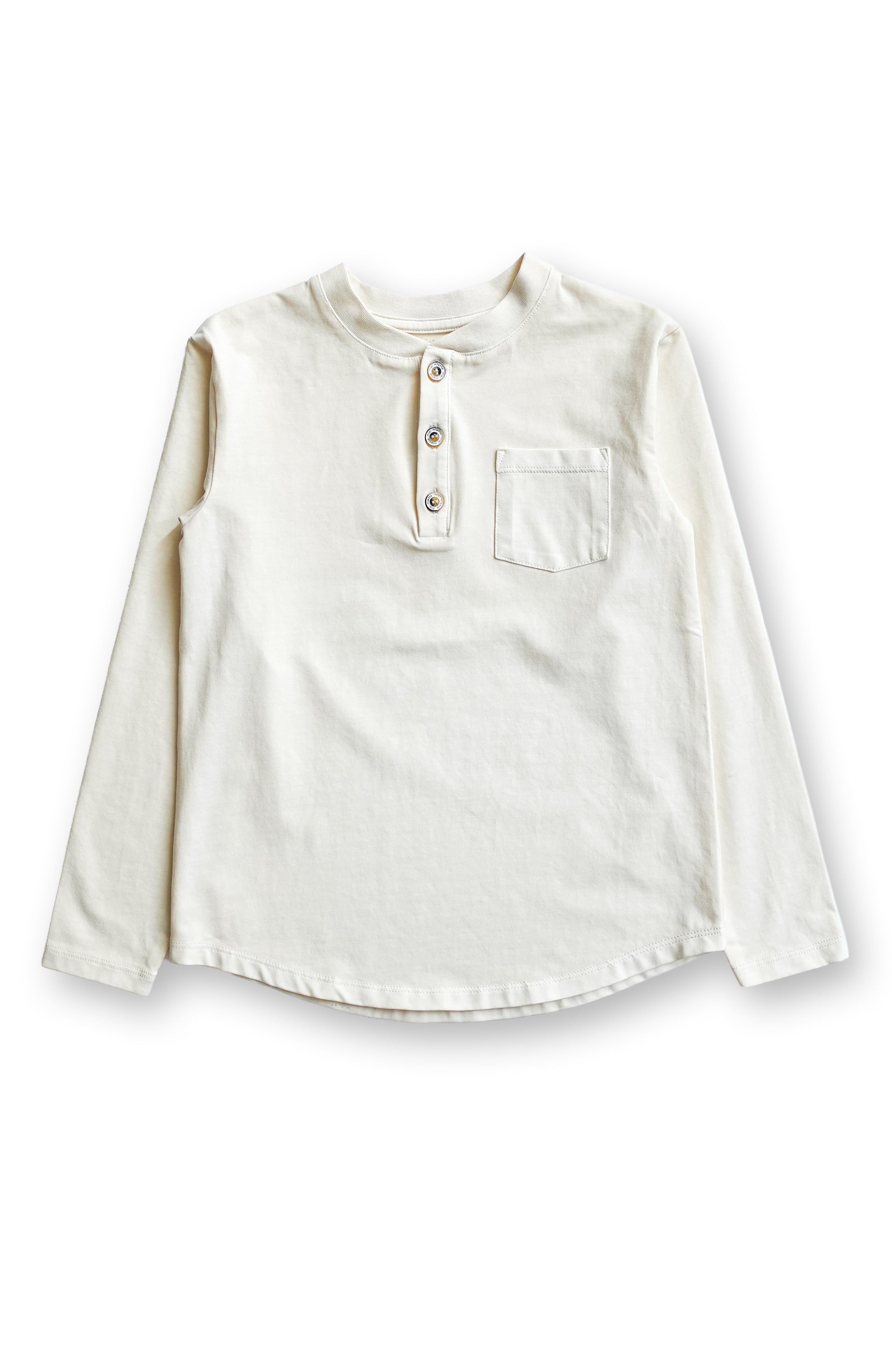 Creme Buzz Henley
