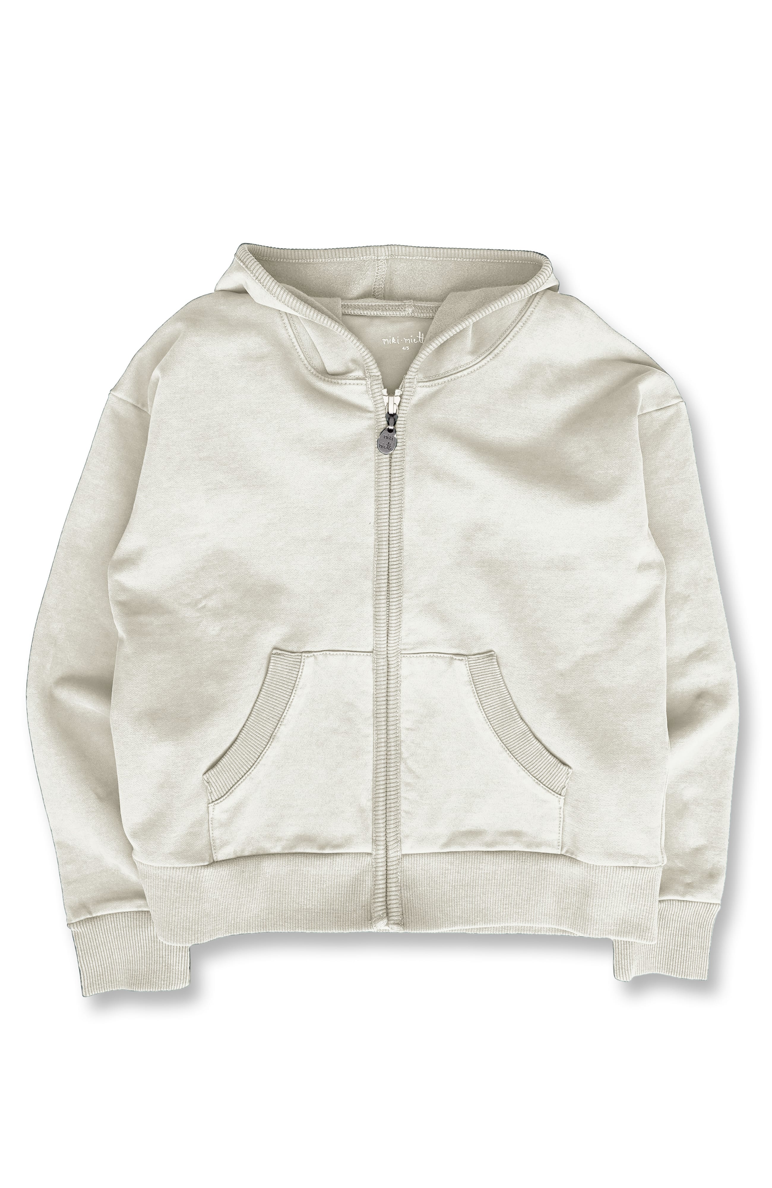 Creme Zip Tully Hoodie