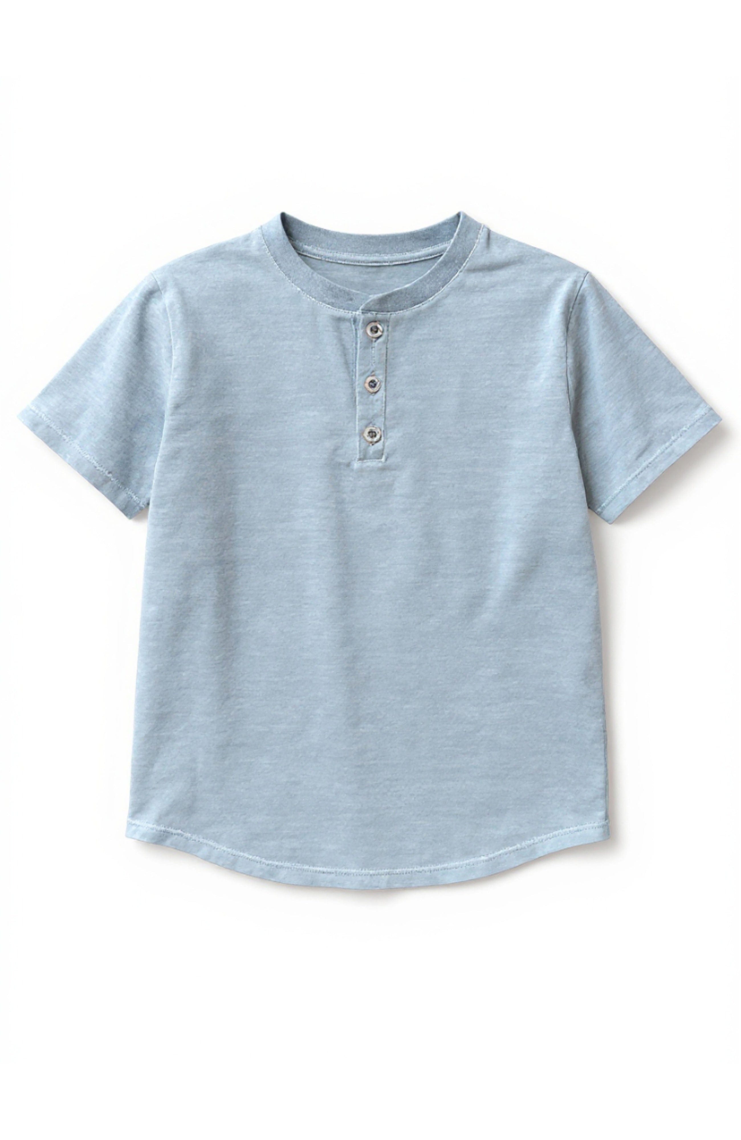 Lagoon Pauli Short Sleeve Henley