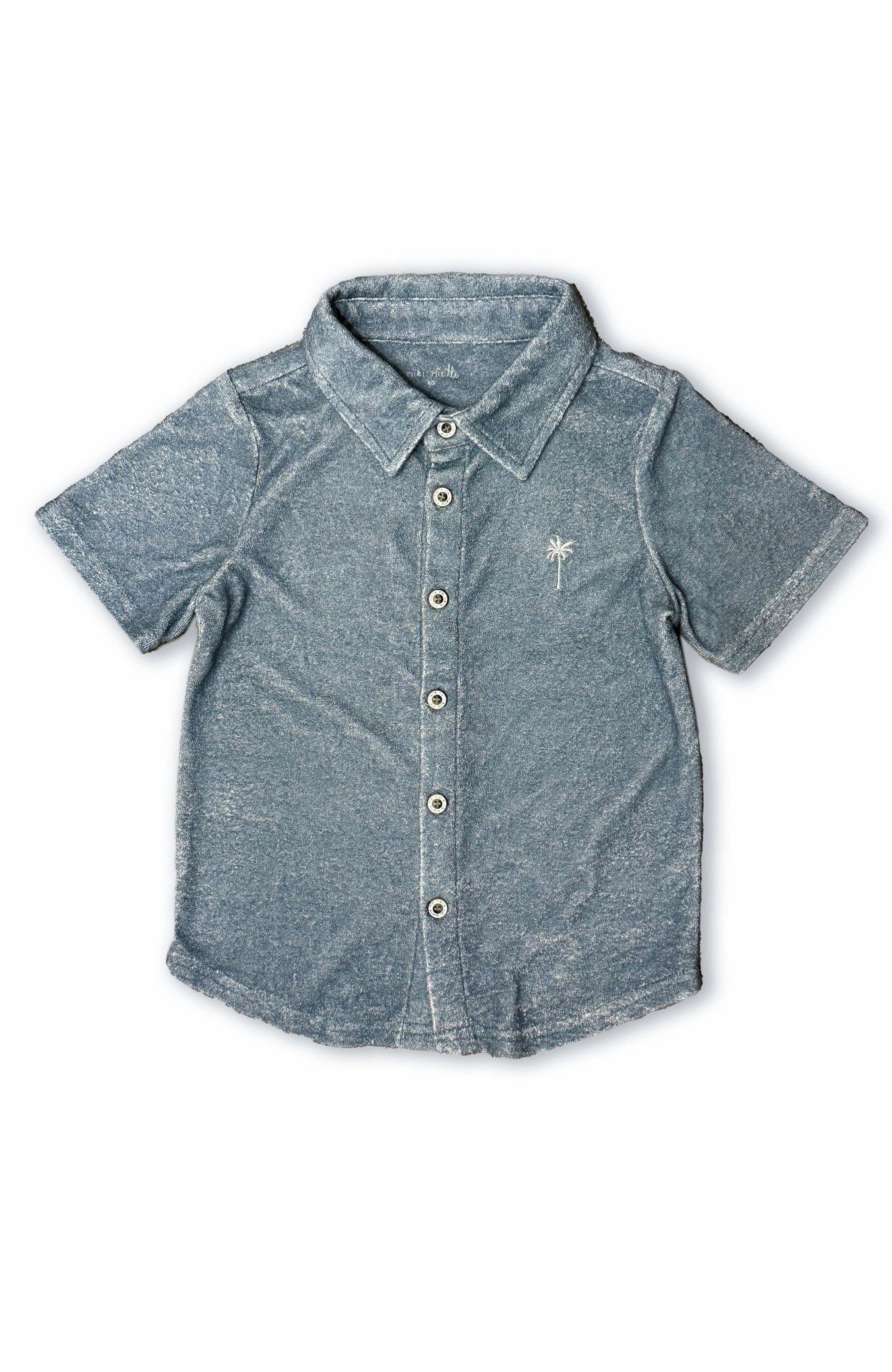 Lagoon Jerry Short Sleeve Buttondown