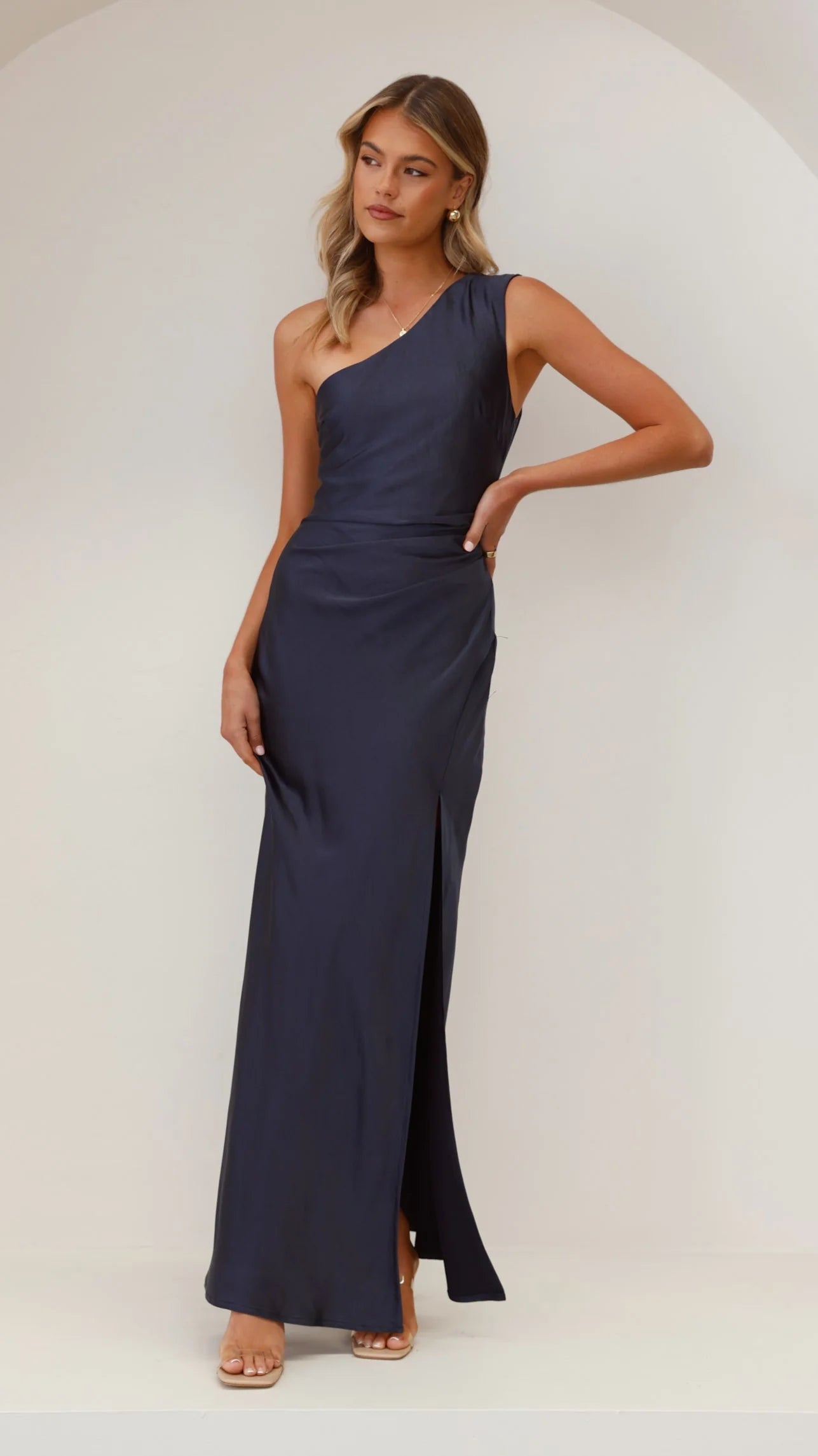 Victoria Maxi Dress - Navy