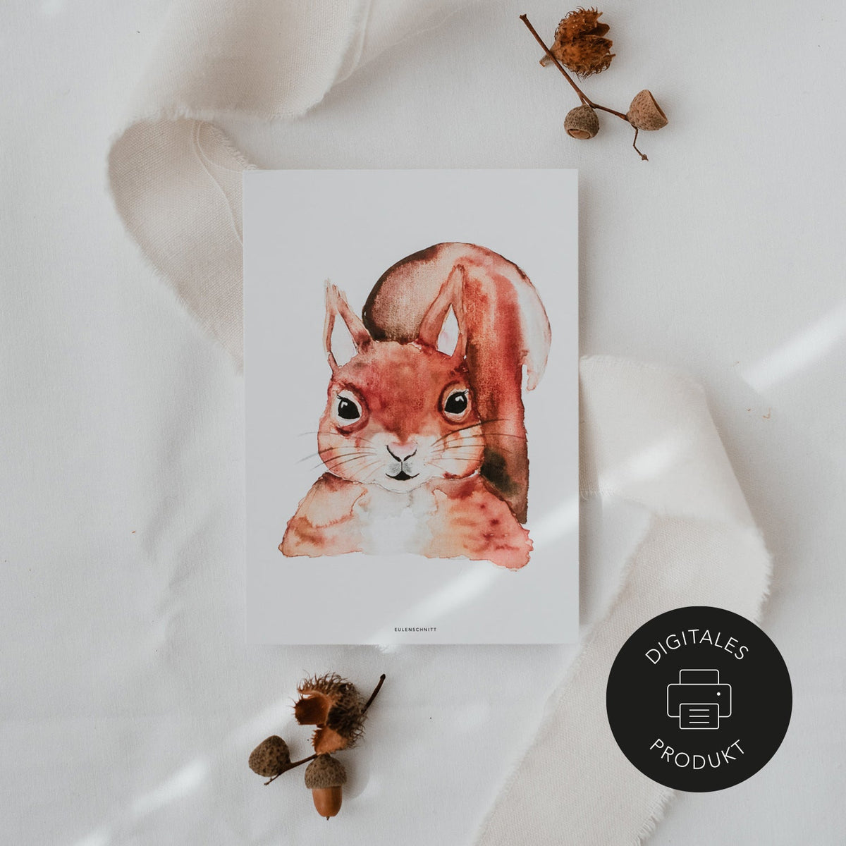 Poster Eichhörnchen zum Download
