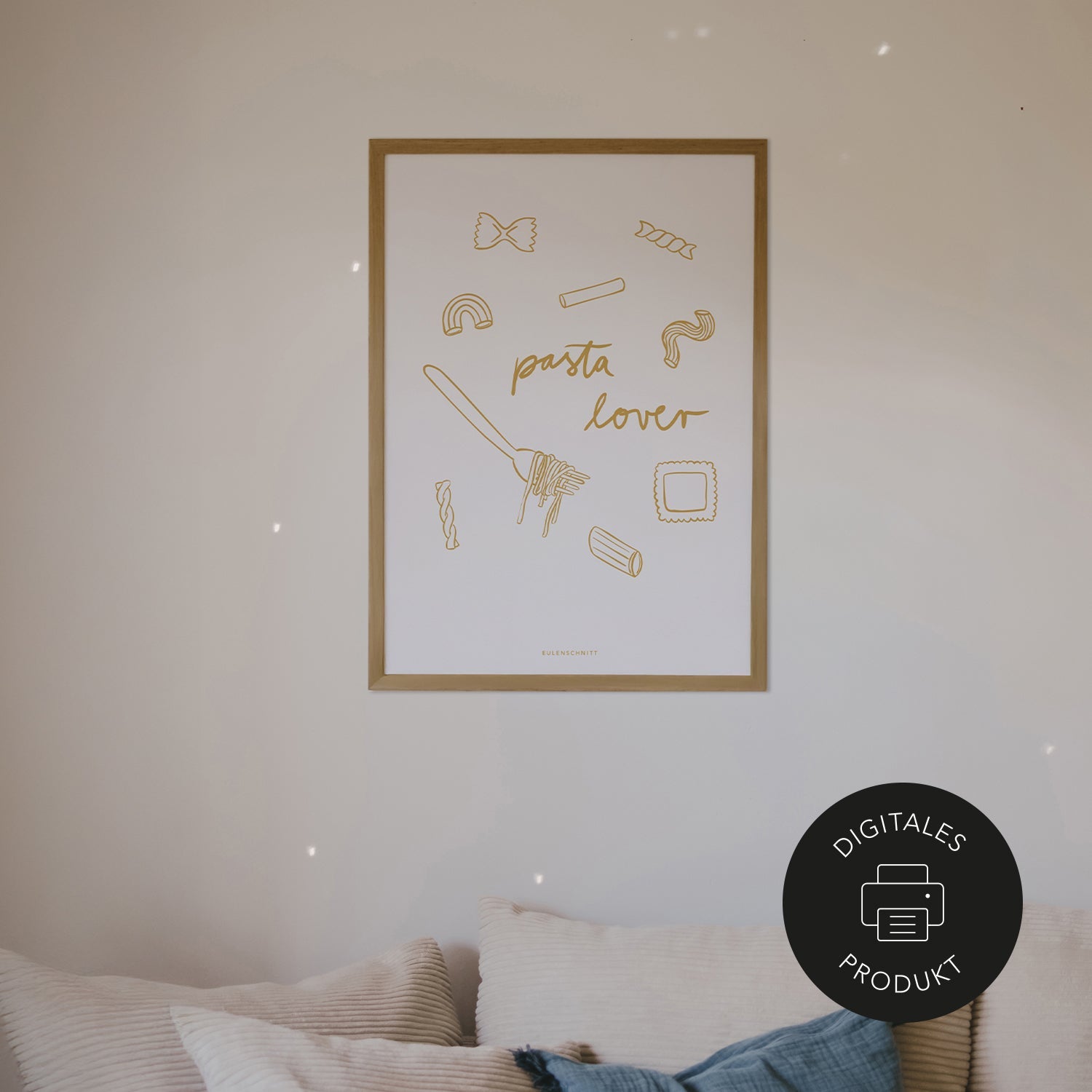 Poster Pasta lover zum Download
