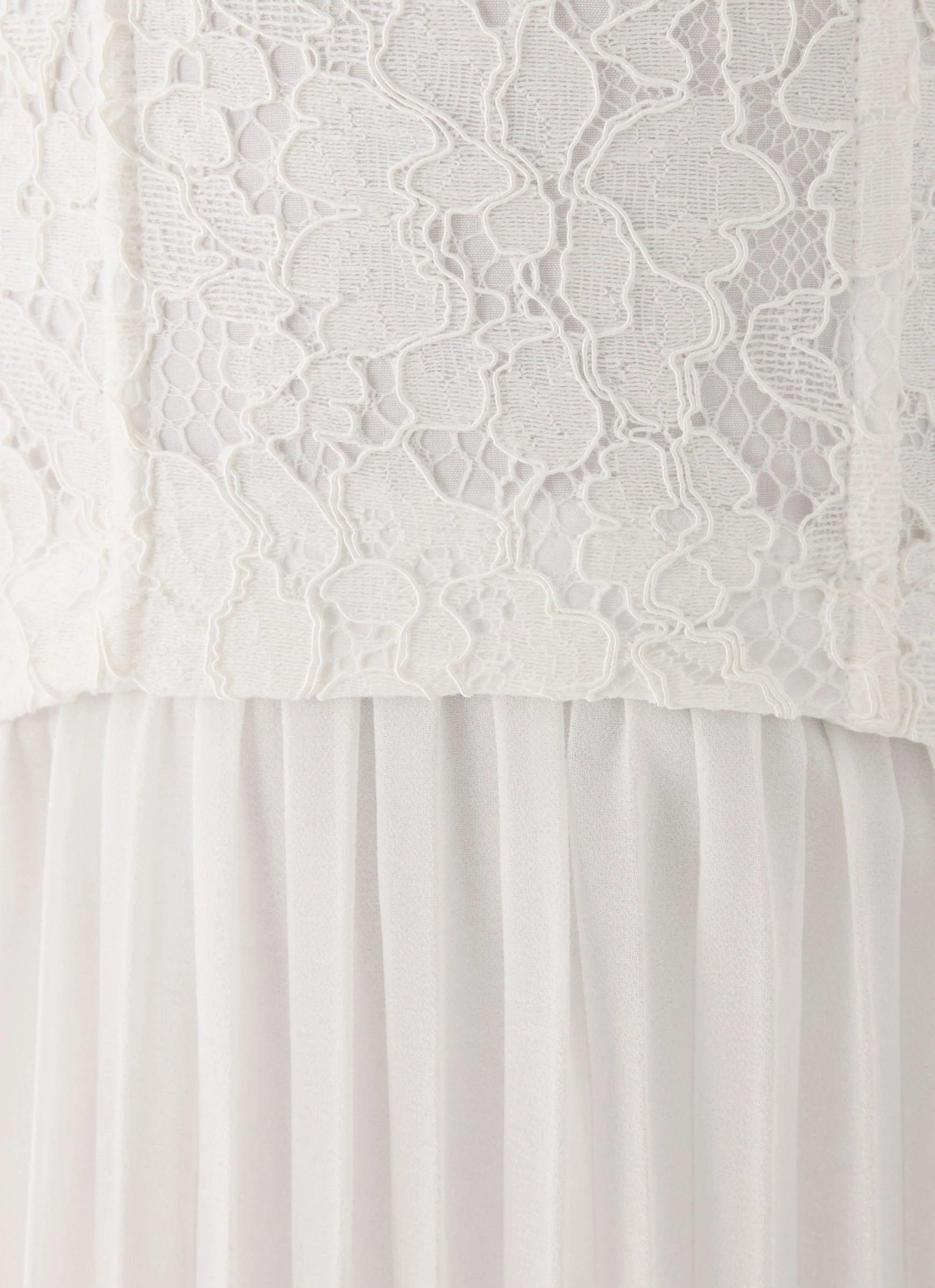 Tunnel Vision Maxi Dress - White