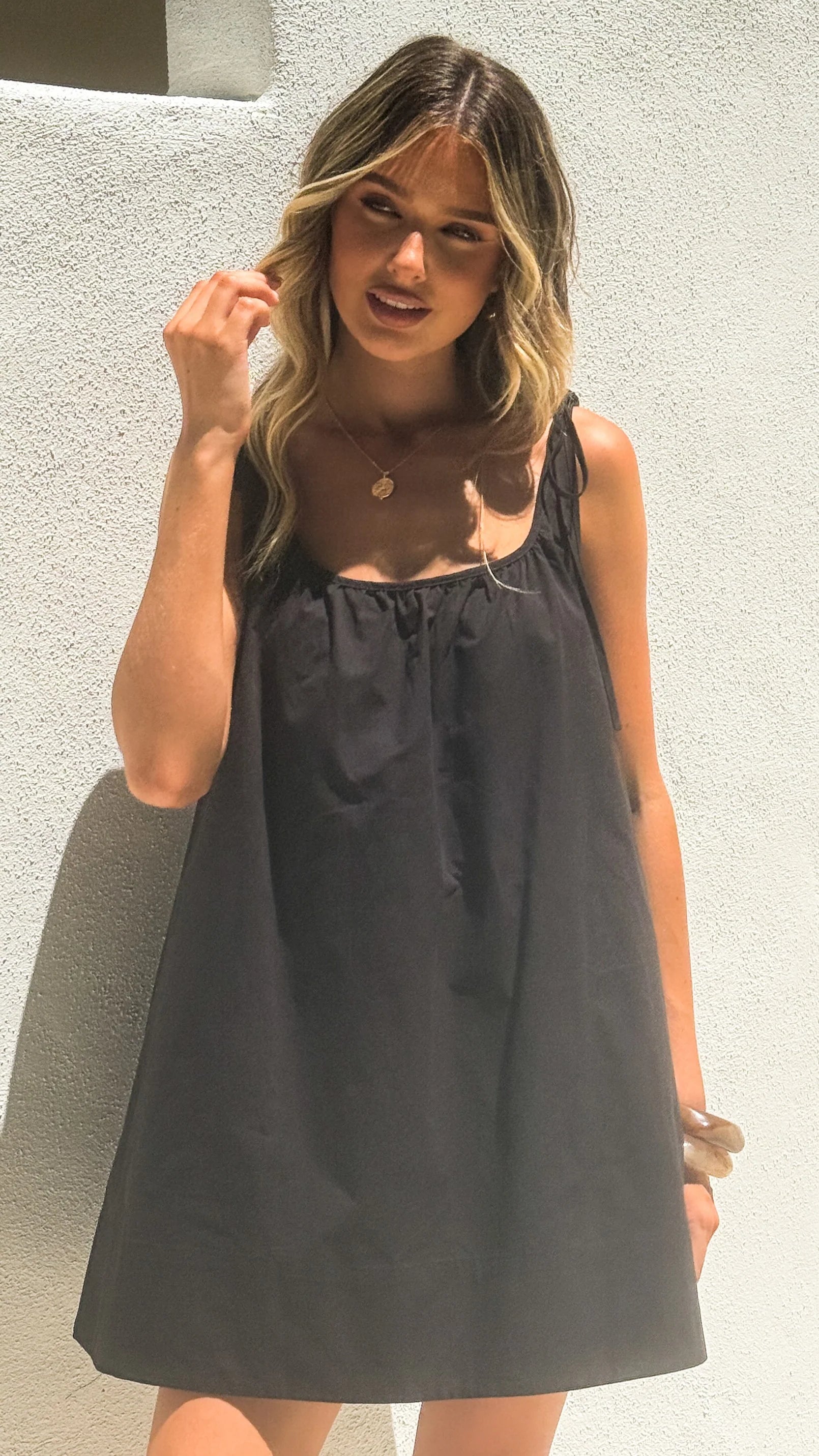Maylie Mini Dress - Black