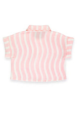Pink Surf Dakota Boxy Buttondown