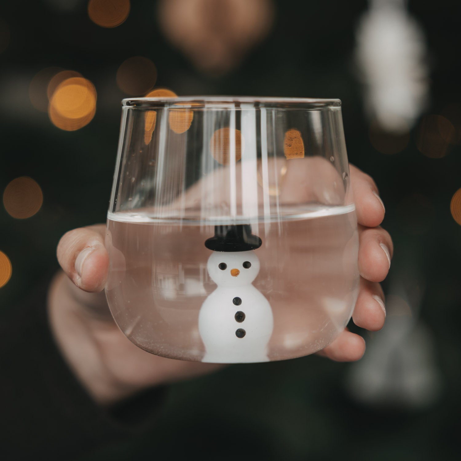 Figurglas Schneemann