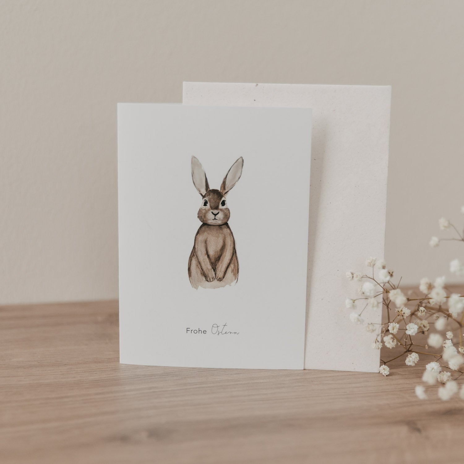 Klappkarte Hase