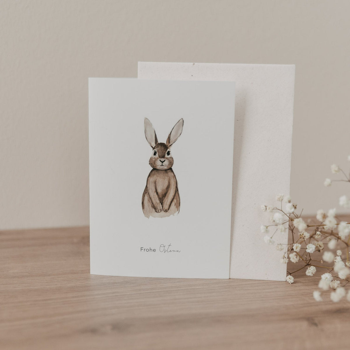 Klappkarte Hase