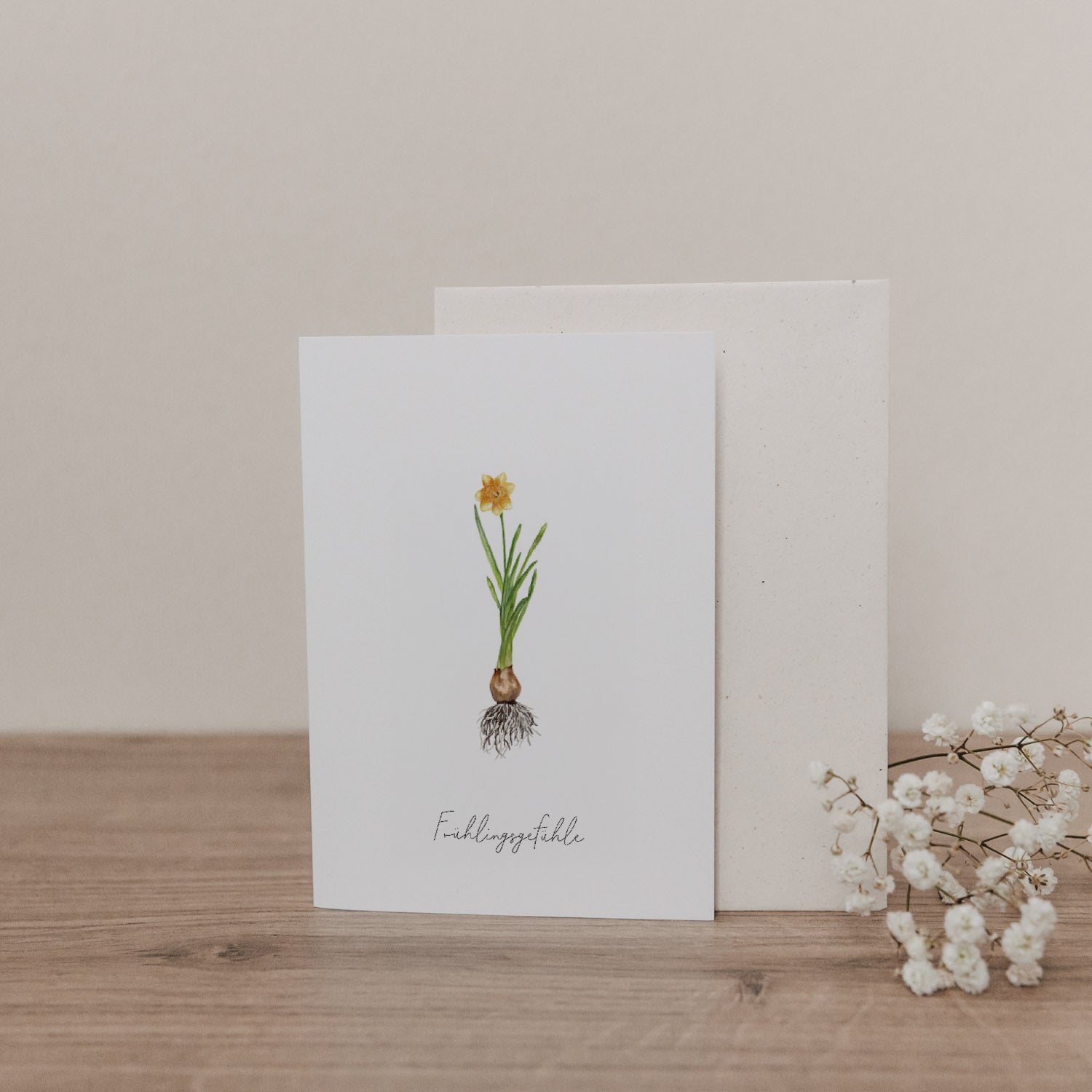 Klappkarte Daffodil