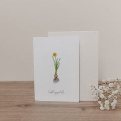 Klappkarte Daffodil
