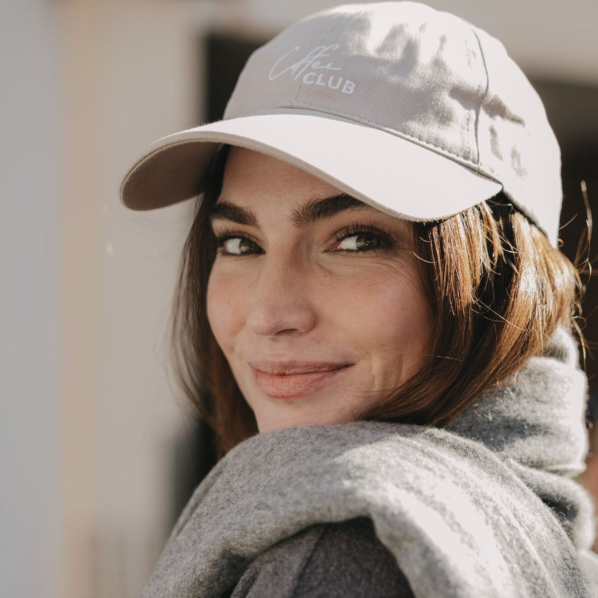 Cap taupe Coffee club