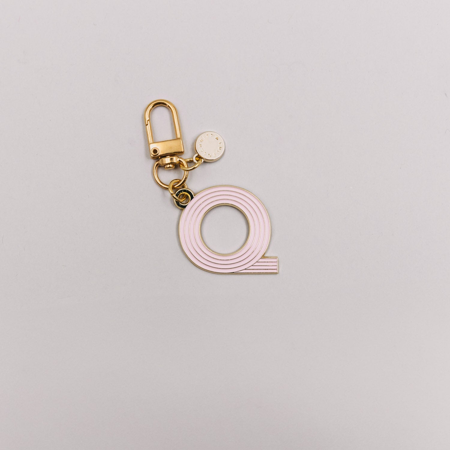 ABC Schlüsselanhänger rosa