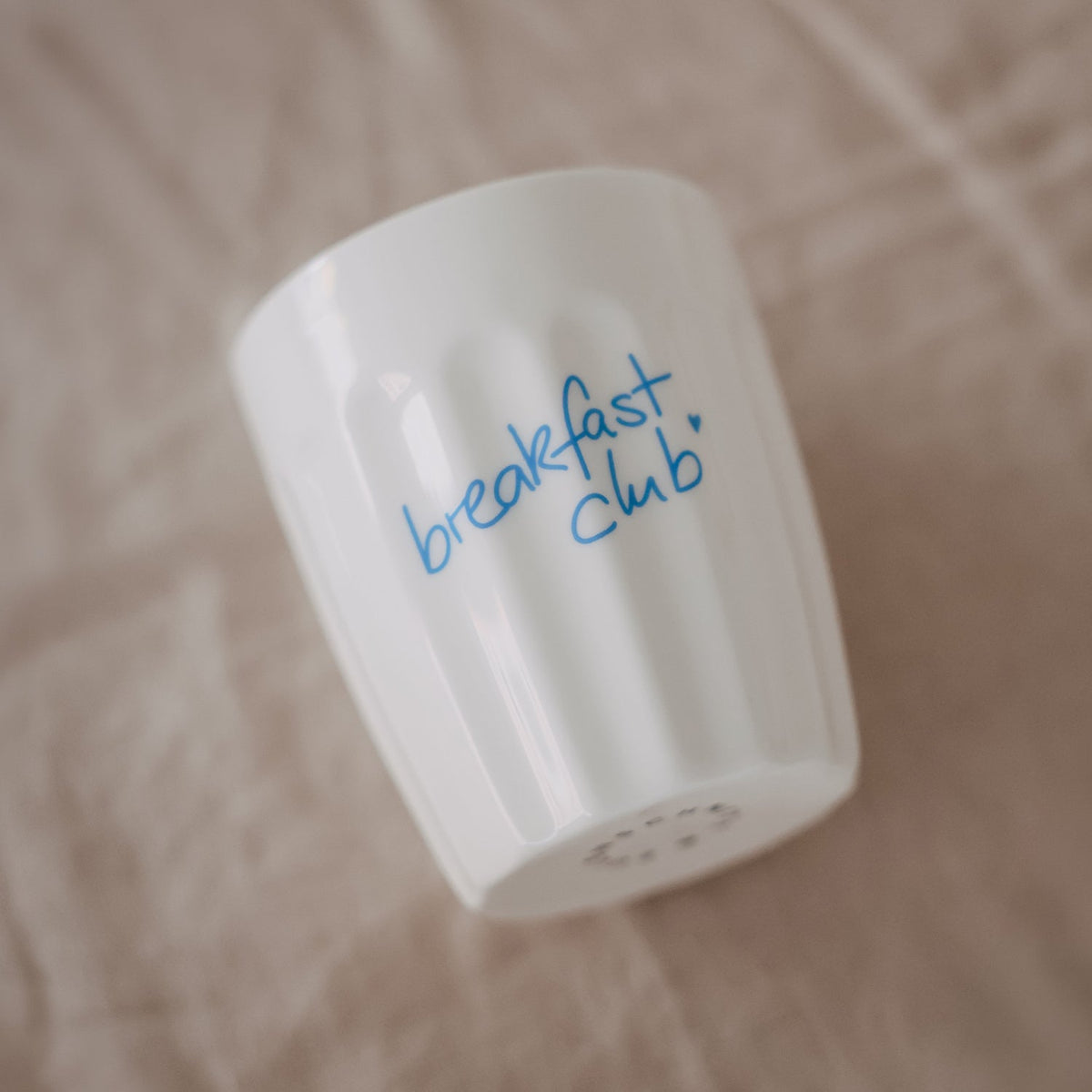 Becher Breakfast club hellblau