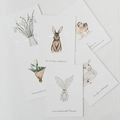 Kartenset Ostern 6er Set