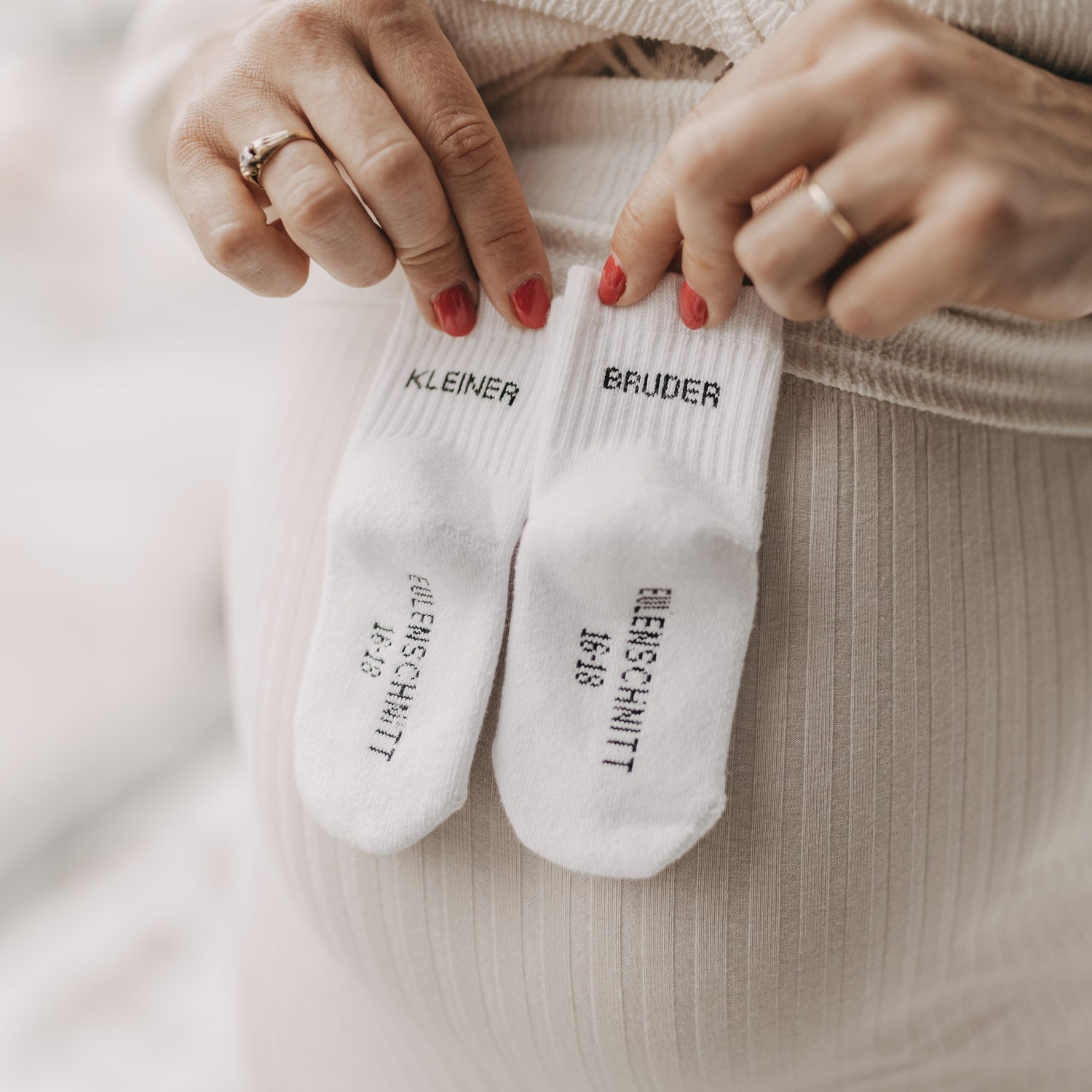 Babysocken Kleiner Bruder 16-18