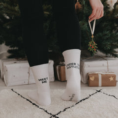 Socken Mistletoe