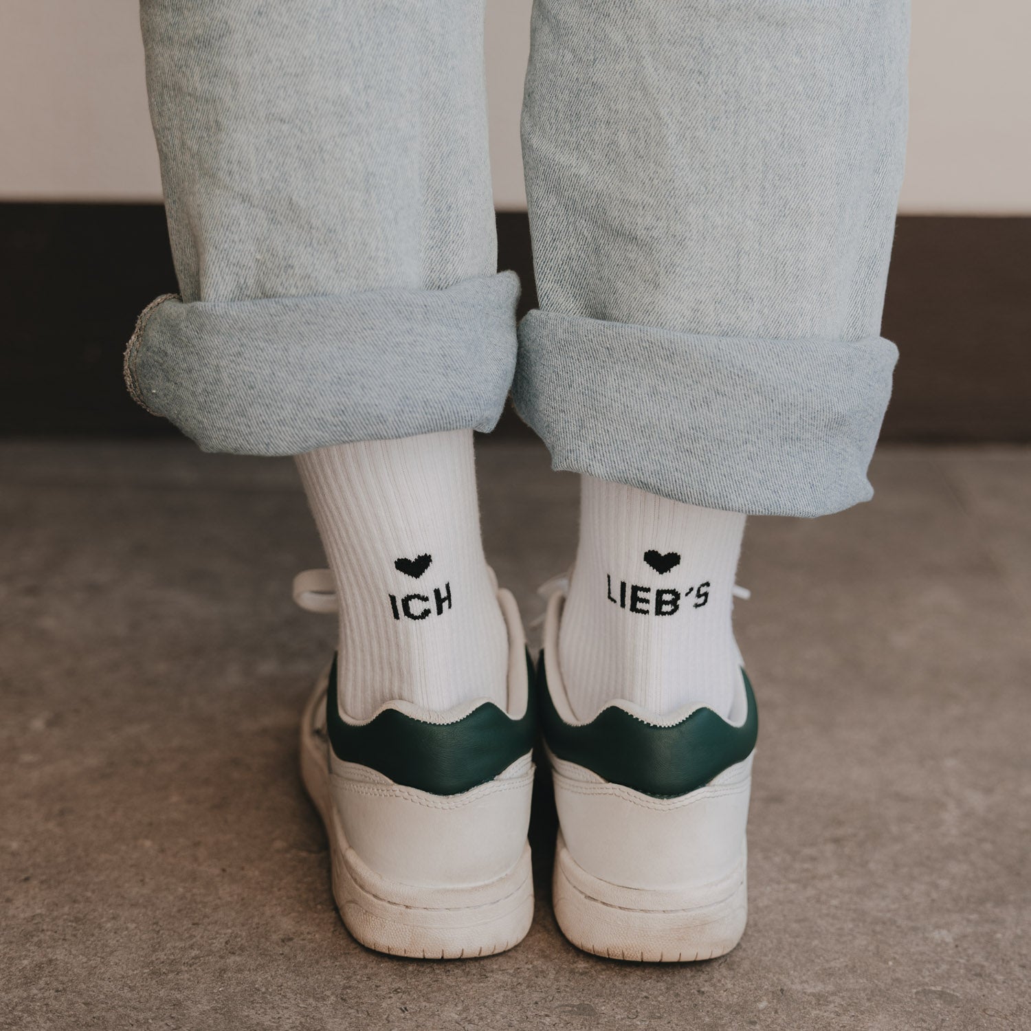 Socken Ich liebs