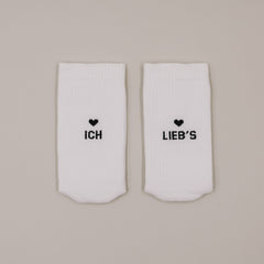 Socken Ich liebs