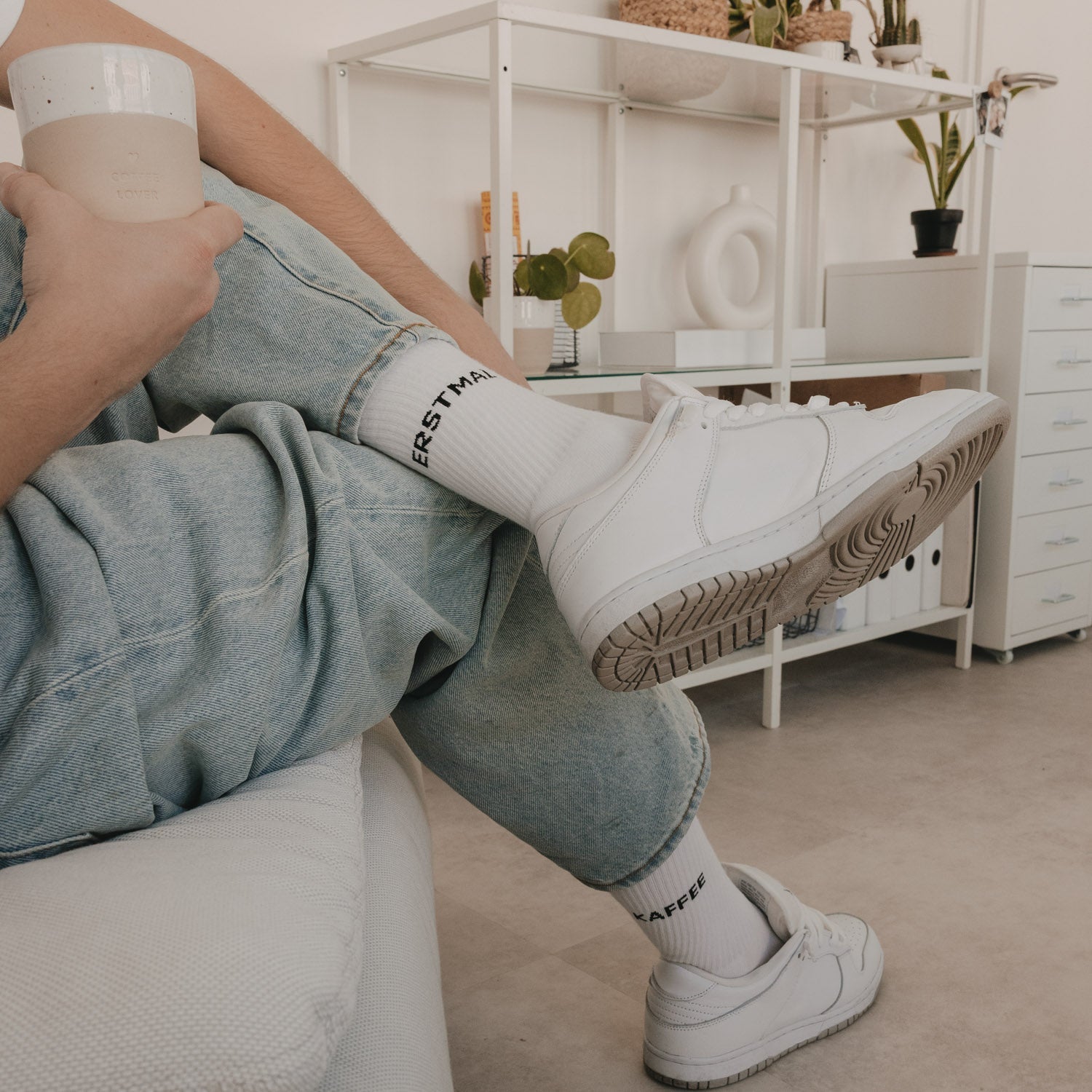 Socken Erstmal Kaffee