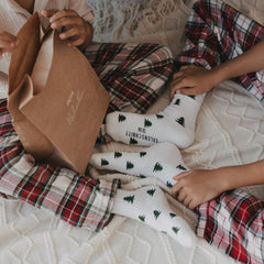 Kindersocken Allover Tannen