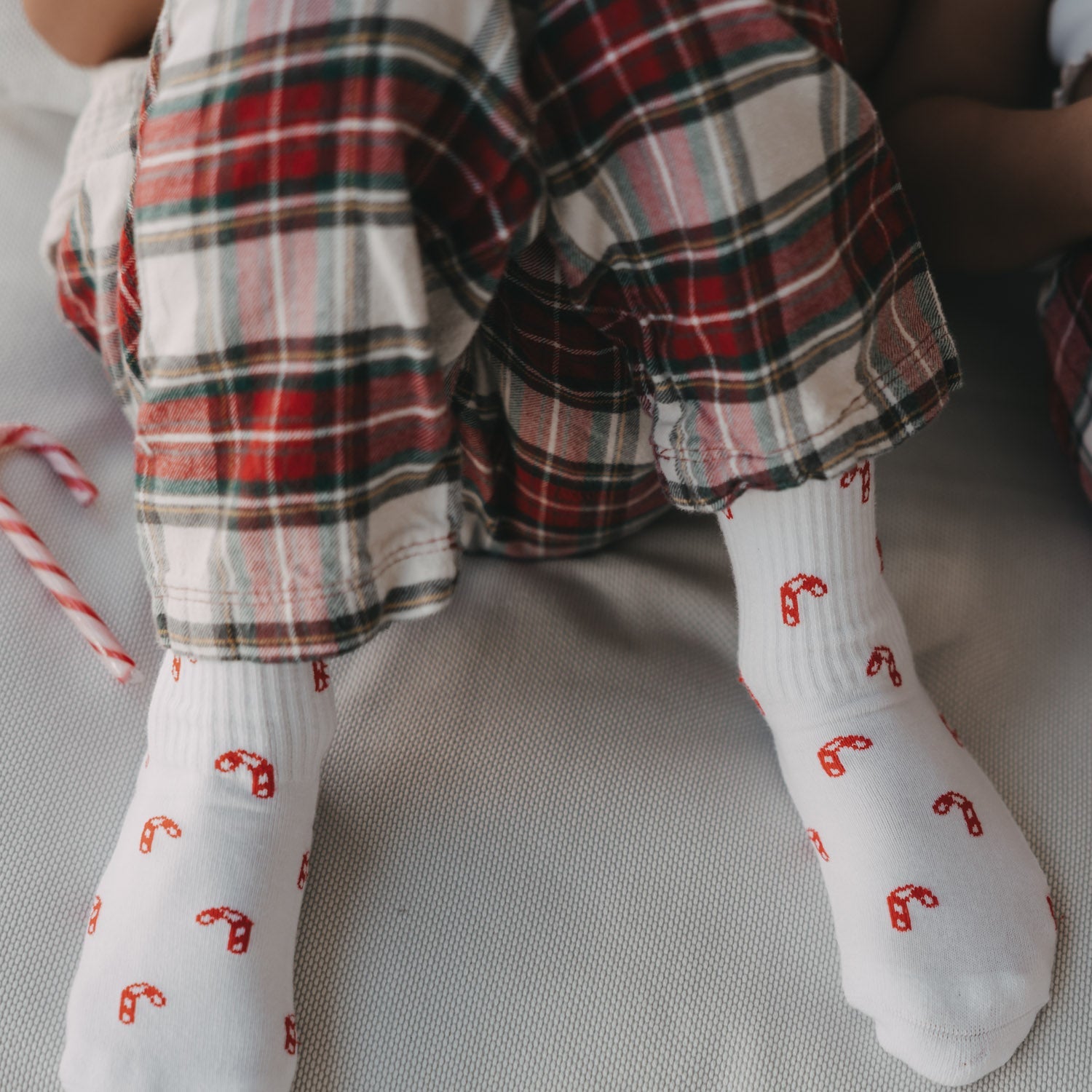 Kindersocken Allover Zuckerstange