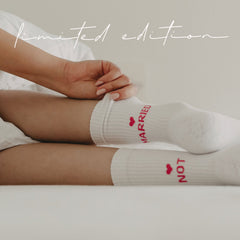 Limitierte Socken Not Married