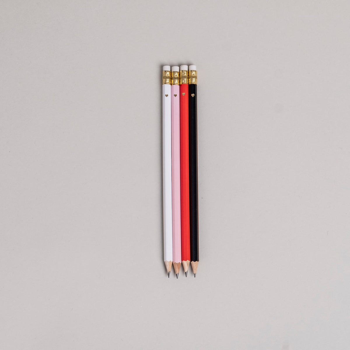 Bleistift Set rosa 4er Set