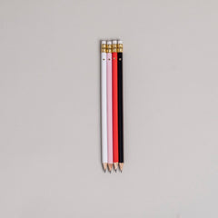 Bleistift Set rosa 4er Set
