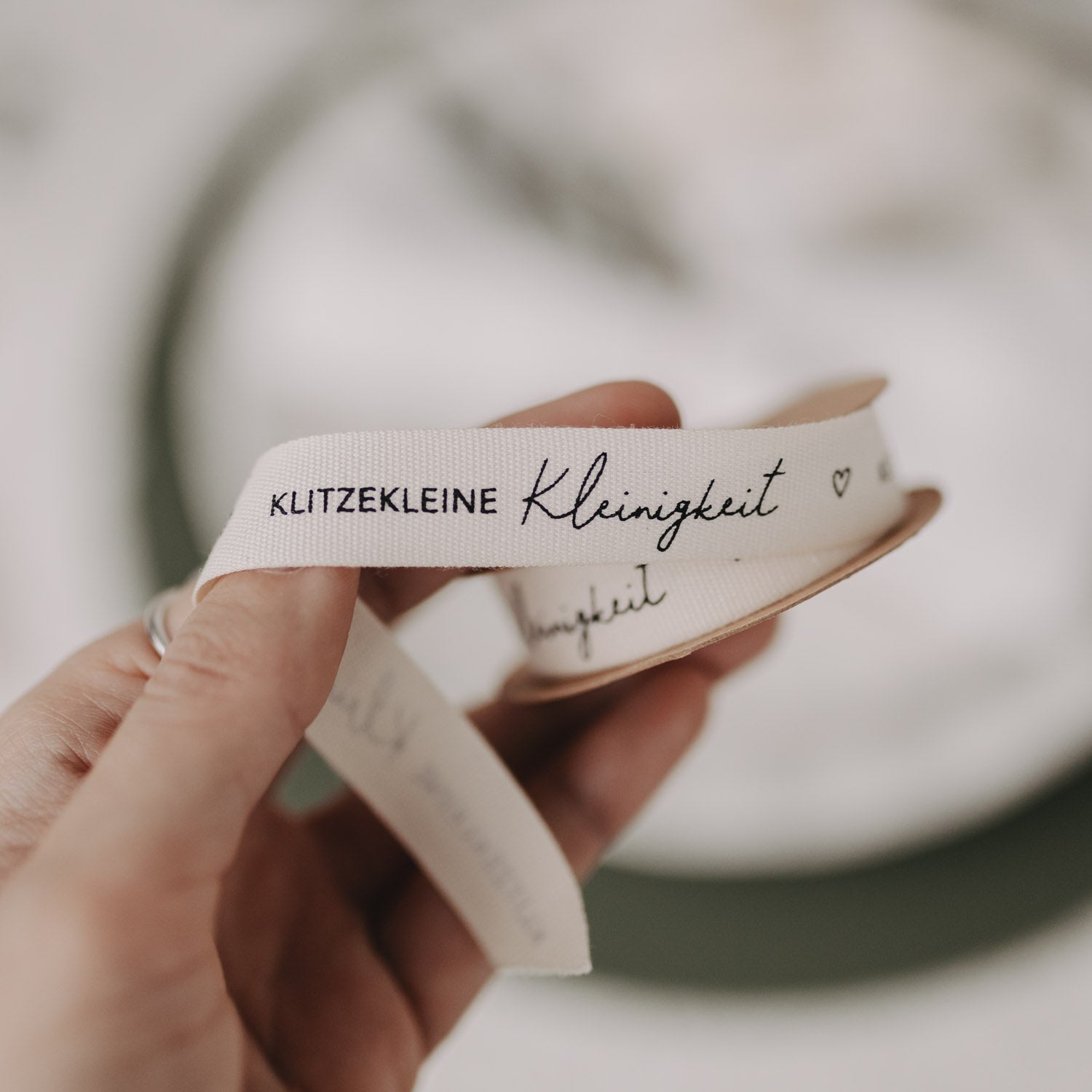 Geschenkband 5m Klitzekleine Kleinigkeit