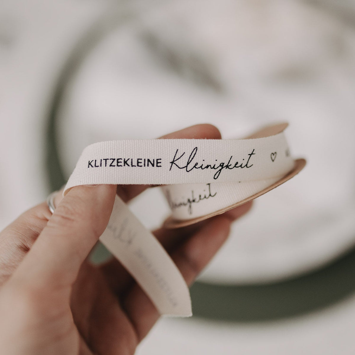 Geschenkband 5m Klitzekleine Kleinigkeit