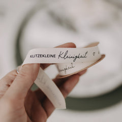 Geschenkband 5m Klitzekleine Kleinigkeit