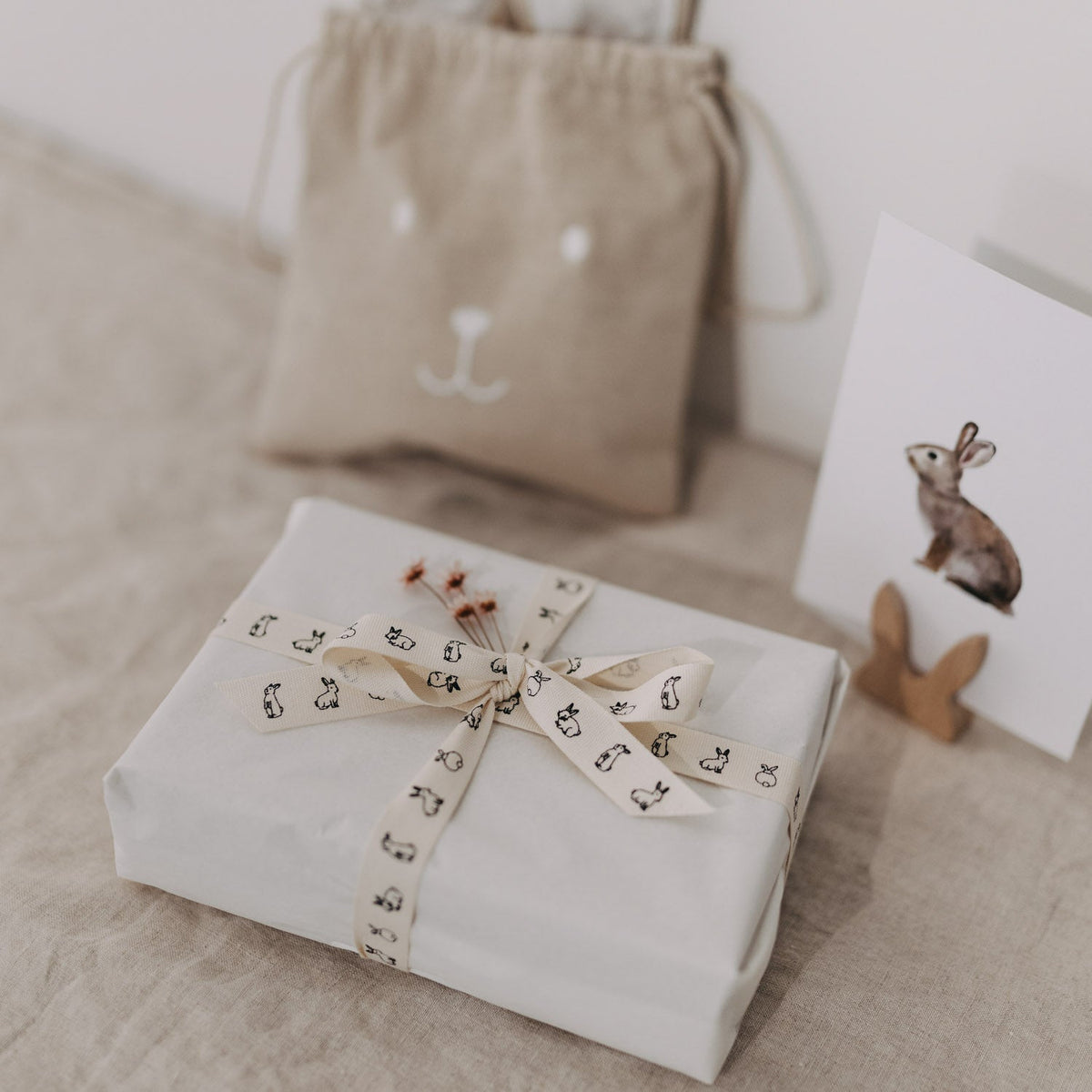 Geschenkband 5m Kaninchen