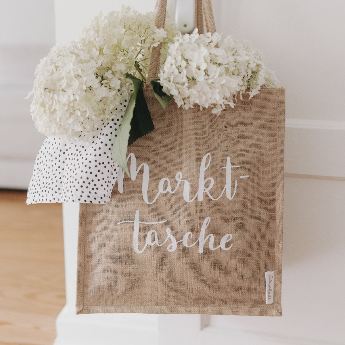 Jute Shopper Markttasche